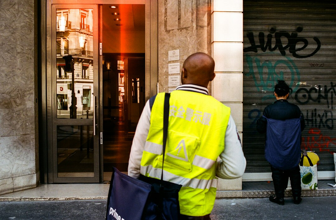store detective watching customers